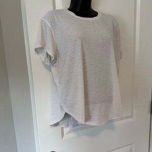 CALIA Clean Yoke Crew Short Sleeve Tee